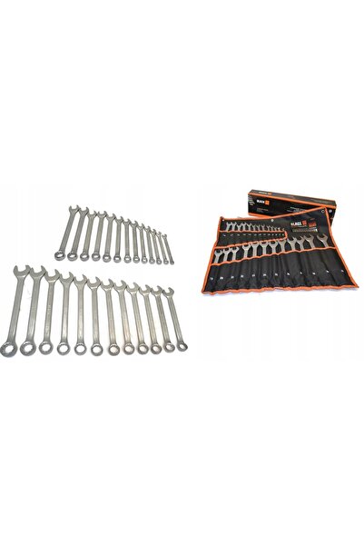 BLACK SET DE CHEI PLATE ȘI CU EYELLET 25 BUC. 6-32mm, HUSĂ DUBLĂ, TIGLĂRĂTĂ L...