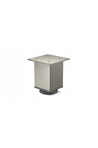 NO BRAND 4 x ALU picior de mobilier reglabil, 60 mm, din oțel inoxidabil