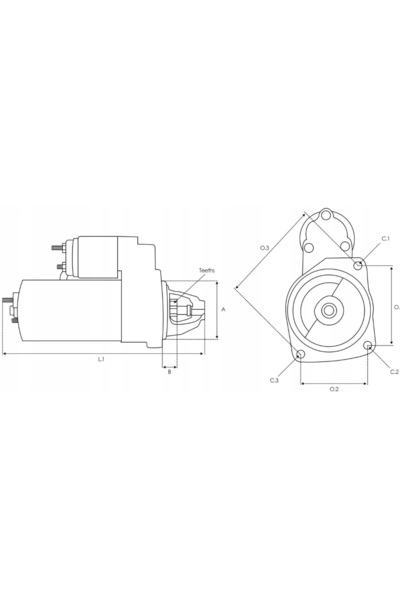 NO BRAND NOU WAI 66-200 contactor/bobină/releu: CASE, DELCO, FORD, JEEP;