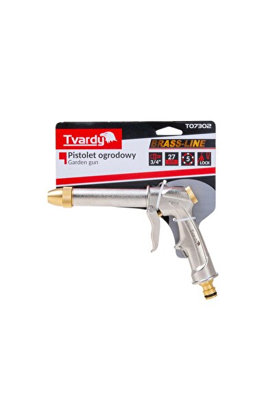 Tvardy Pistol de pulverizare lung reglabil pentru grădină BRASS-LINE