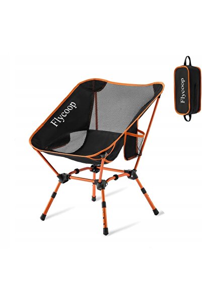 NO BRAND Scaun de camping pliabil Flycoop, portabil și reglabil, capacitate d...
