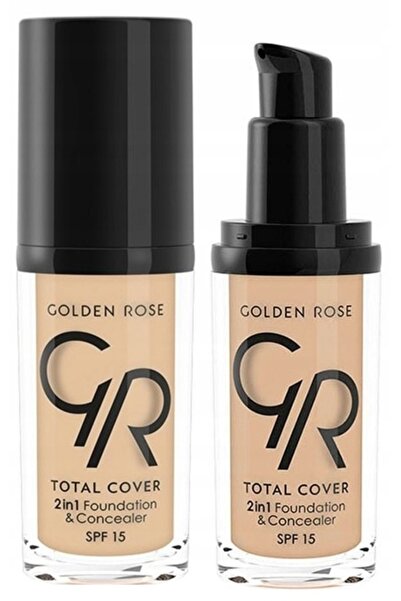 NO BRAND GOLDEN ROSE TOTAL COVER FOUNDATION CONCEALER 02 30ML