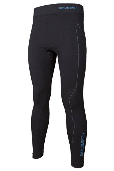 Brubeck Pantaloni termici bărbați Thermo LE11840 - Negru/Albastru - M