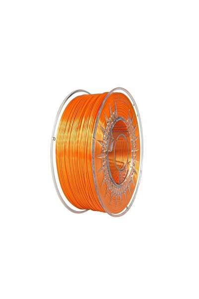 NO BRAND Filament PLA SILK 5m - Devil Design SILK 1.75mm Portocaliu strălucit...