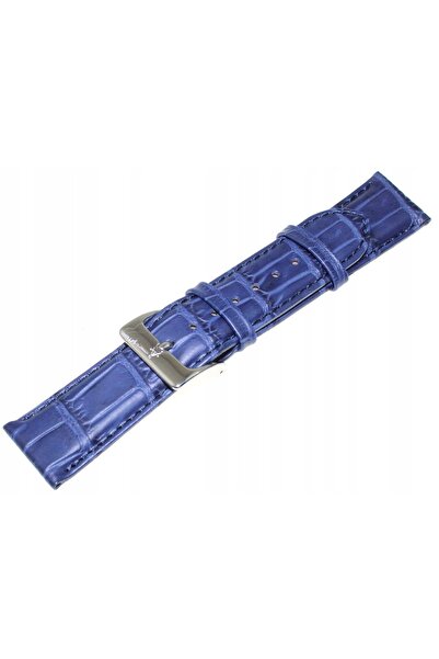 Atlantic CUREA DE CEAS ORIGINALĂ SEAWAY DIN PIELE ALBASTRĂ 22mm L498