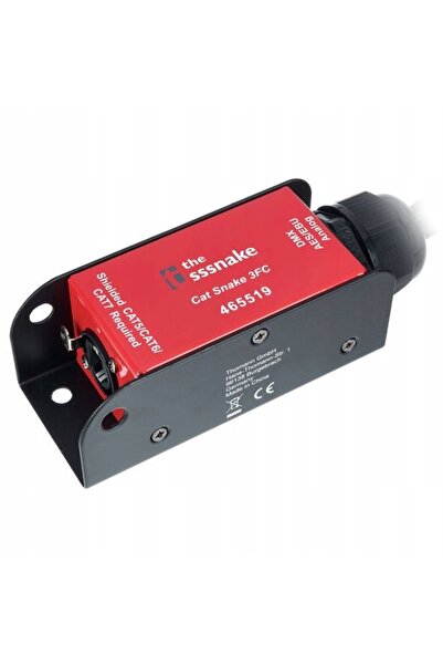 NO BRAND Stagebox pasiv RJ45 cu 4 x XLR mamă - the sssnake Cat Snake 3FC