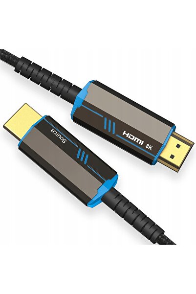NO BRAND CABLU HDMI 2.1 15 m OPTIC 8K 4K 144 Hz 120 Hz AOC CABLU FIBRĂ OPTICĂ...