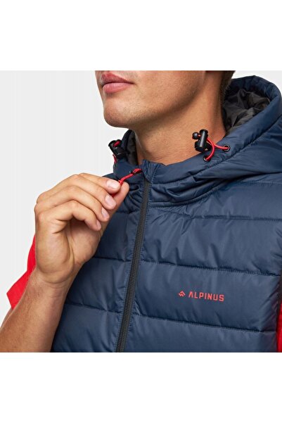 Alpinus Vestă călduroasă pentru bărbați, din puf, albastru marin, ATHOS WARM XL