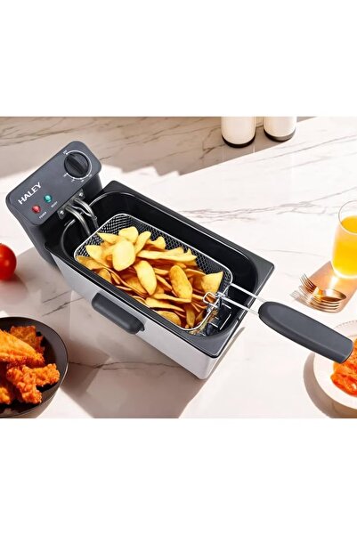 HALEY 2000W Electric Deep Fryer with Frying Basket Adjustable Temperature for...