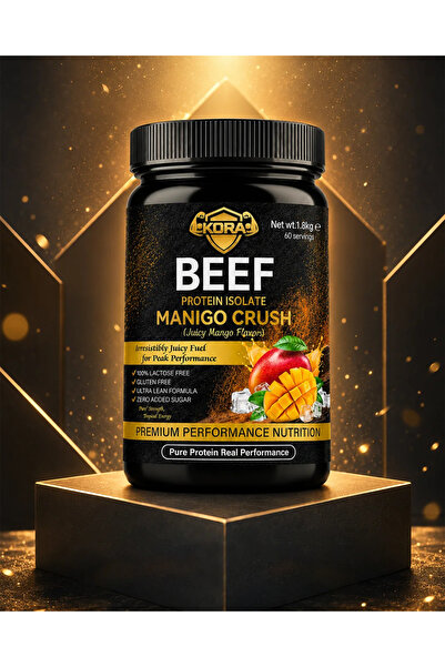 KORA Beef Protein Isolate Mango Crush 1.8kg Pure Protein