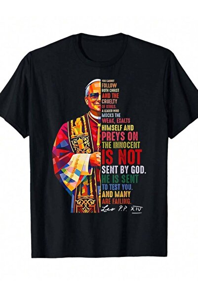 NOURAM Men' Pope Leo "You Cannot Follow Both Christ And The Cruelty Of Kings"...