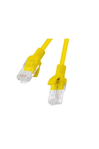 Lanberg UTP Cable PCU6-10CC-0025-Y, CAT.6, 0.25 m, Yellow