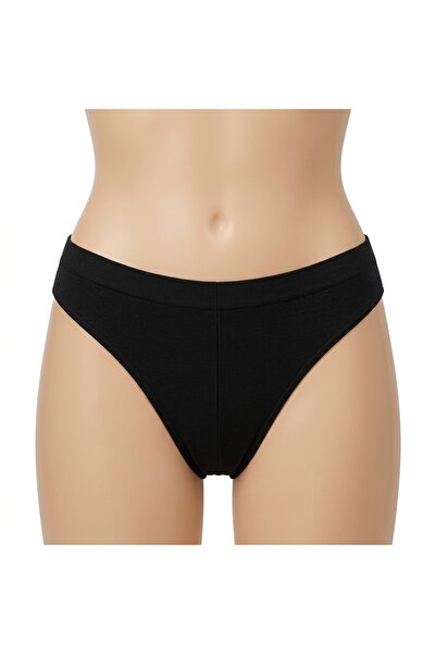 Bobo Tanga din microfibră pentru femei – Model 1215, Negru