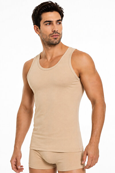 Quatarze Yildiz Çamaşir 3-Pack Bamboo Men's Undershirts Soft Textured, Breath...