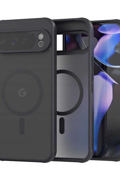 spacecase Θήκη Google Pixel 9 Pro XL - Hybrid MagSafe Σκληρή Ημιδιάφανη με Ma...