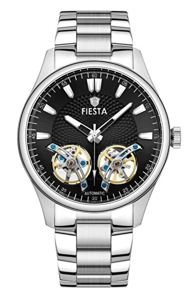 Fiesta F25037M Steel Automatic Men Wrist Watch