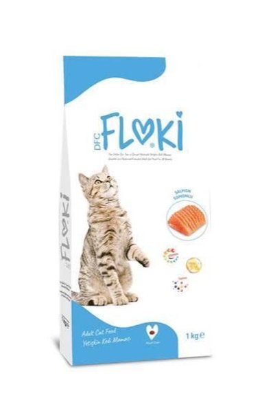 Floki Somonlu Yetişkin Kedi Maması 1 Kg