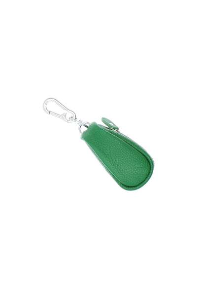 OEM Suport chei, din piele, ButicCochet, 11x5 cm, verde - PR883 - Negru