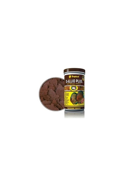 Tropical D-Allio Plus Sarımsaklı Pul Yem 100 gr.