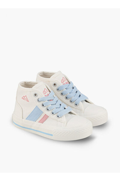 Oaklan by Shoexpress Girls Striped Lace-Up Sneakers