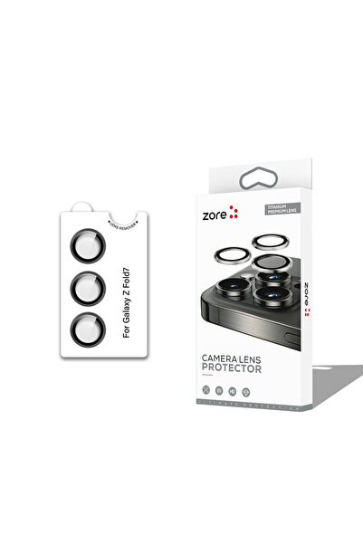 Kılıfist Galaxy Z Fold 7 Camera Lens Protector Sapphire Non-Distorting Image ...