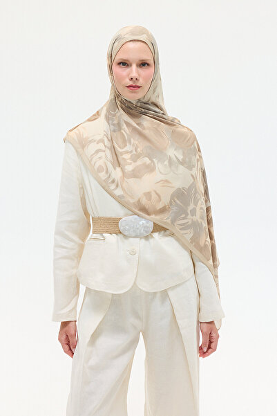 cs camellia scarf Liora Rami Shawl - Sand