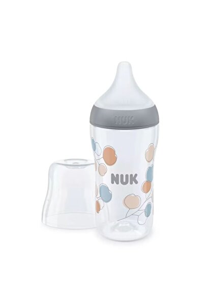 Nuk Biberon polipropilena cu tetina silicon si control de temperatura PM 260 ...