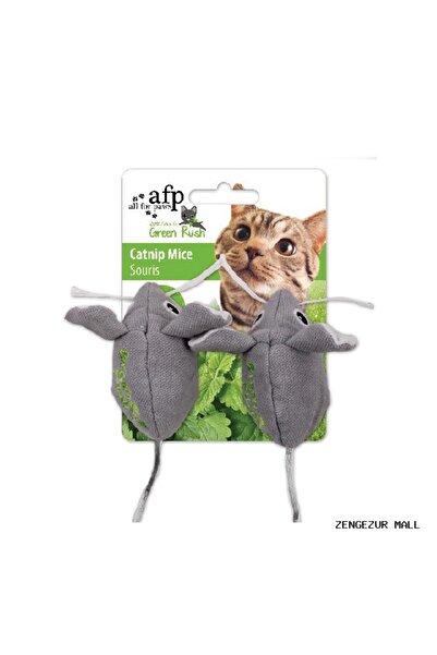 Afp Zengezur Green Rush - Plush Catnip (171001) Mouse Toy