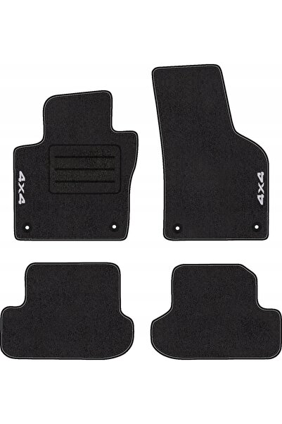NO BRAND Covorașe auto cu logo 4x4 pentru Volkswagen Beetle (2011 - 2019) set...