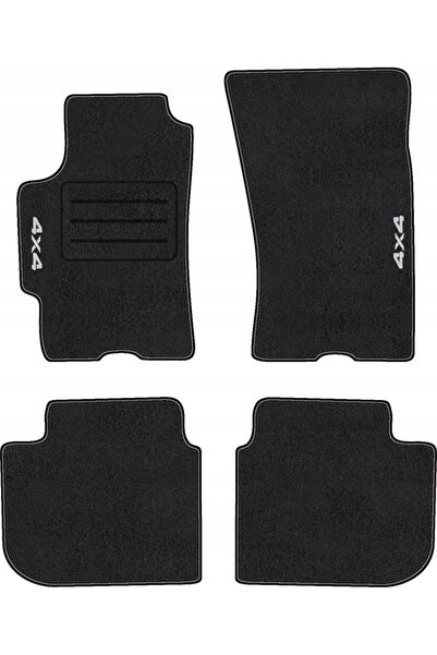 NO BRAND Covorașe auto cu logo 4x4 pentru Subaru Legacy IV (2003 - 2009) set ...