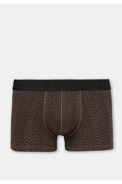 Colin's Trunk Fit Printed Men's Brown Boxer