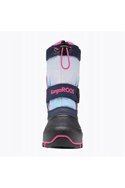 NO BRAND Ghete de zăpadă pentru copii KangaROOS Kanga-Bean IV dk navy/ daisy ...