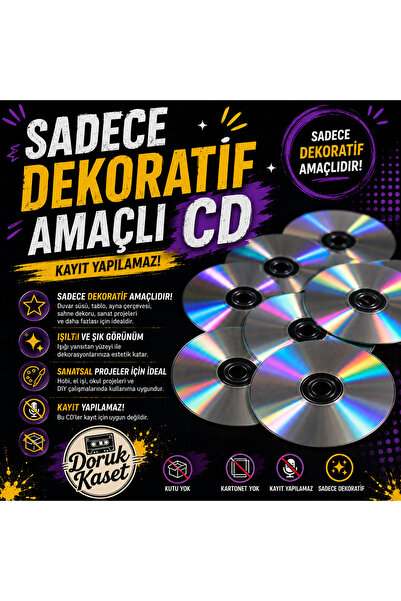 CD 20 Adet dekoratif amaçlı