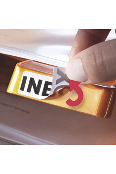 NO BRAND Etichete detașabile impermeabile 99,1 x 67,7 mm 20 coli poliester alb