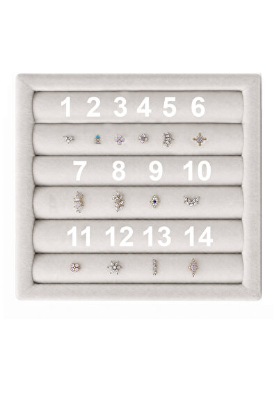 ZUZUSHINE 316L Cerrahi Çelik Piercing