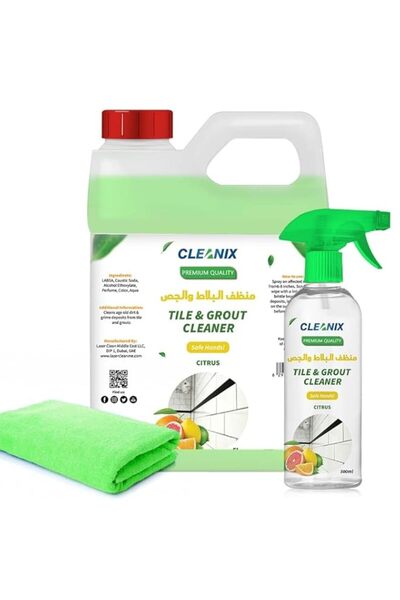 Generic Brand LAZER Tile & Grout Floor Cleaner 5L.Free Spray Btl &microfiber ...