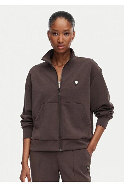Guess Fermuarlı Sweatshirt V6YQ17K4313