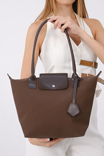 ALTUDA Women's Zippered Shoulder Bag Long