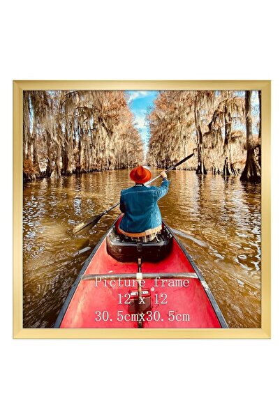 Generic Brand Giftgarden 12x12 Picture Frame Gold, 12 by 12 Thin Square Frame...