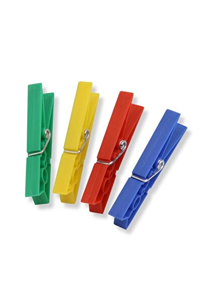 Generic Honey-Can-Do Colored Plastic Clothespins, 100-Pack