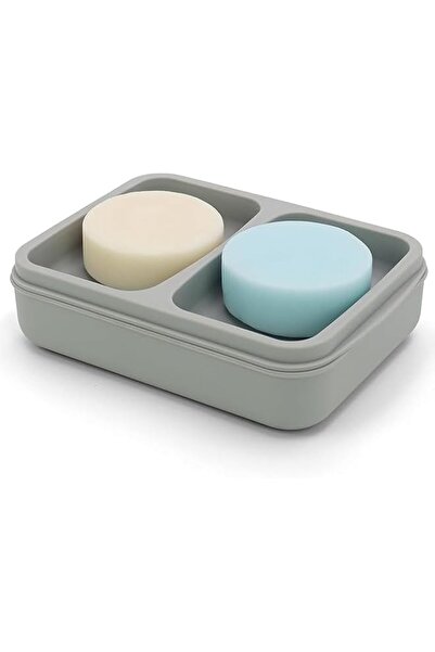Generic YelaJoy Double Soap Dish, Dual Compartment Soap Holder with Drainage ...