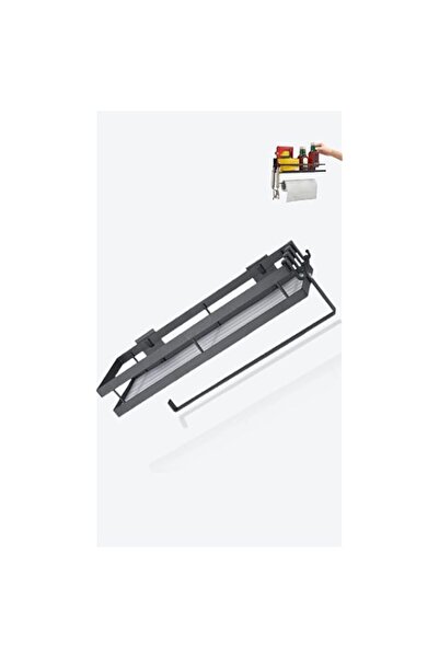 Generic Expandable Under Sink Organizer - Thicker Carbon Steel, Pull-Out Desi...