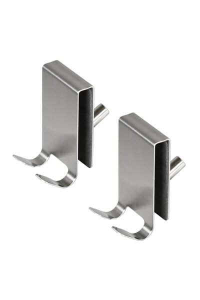 Generic Shower Glass Door Hooks, 2 Pcs Double Sided Non-Slip Towel Holder wit...