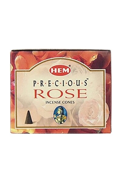 Generic HEM Precious Rose - 10 Cones - Incense From India
