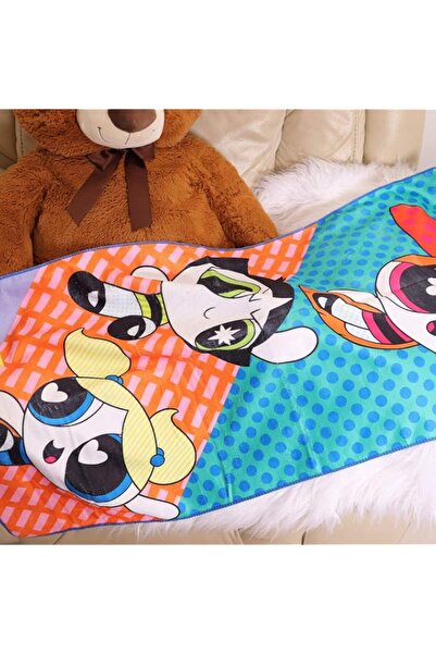 Generic Cartoon Network Power Puff Girlsmicrofibre Kids Beach Bath Towel 55 X...