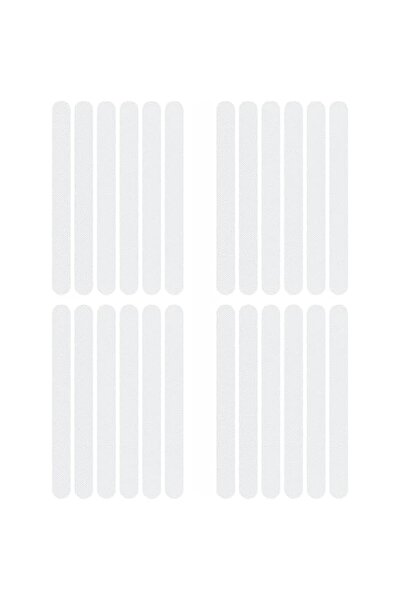 Generic 24 Pcs Anti-slip Strips, Safety Shower Treads Stickers, Bathtub Non S...