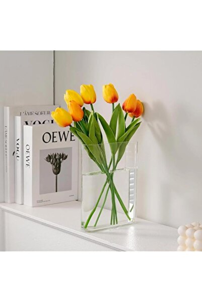 Generic Jaffiust Book Vase for Flowers, Unique Flower Vases, Cute Acrylic Vas...