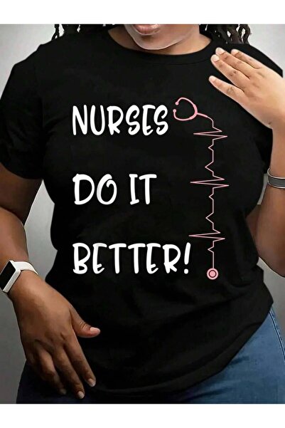 kai22 تي شيرت Do It Better Nurses Week Nursing School Future Nurse باللون الأ...