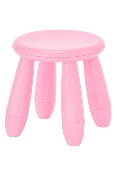 Generic Children’s Outdoor Stool – Pink Kids Stool, Lightweight & Durable Chi...