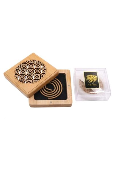Generic Brand Bakhoor BoSidin Cambodian Oud bakhoor 10pcs Round Shape with Sq...